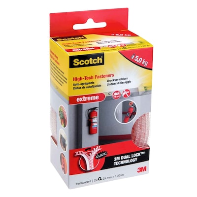 3M FASTNERCLEARSCOTCH2.5CM*1.2M