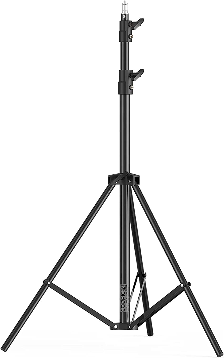 COOPIC L280 9ft/110 inch Heavy Duty Aluminum Alloy Photo Studio Light Stand with 1/4&quot; Screw for Strobe Lights, Studio Kits, Flash, LED Video Light, Softbox, Reflectors, Umbrella (1 PC)