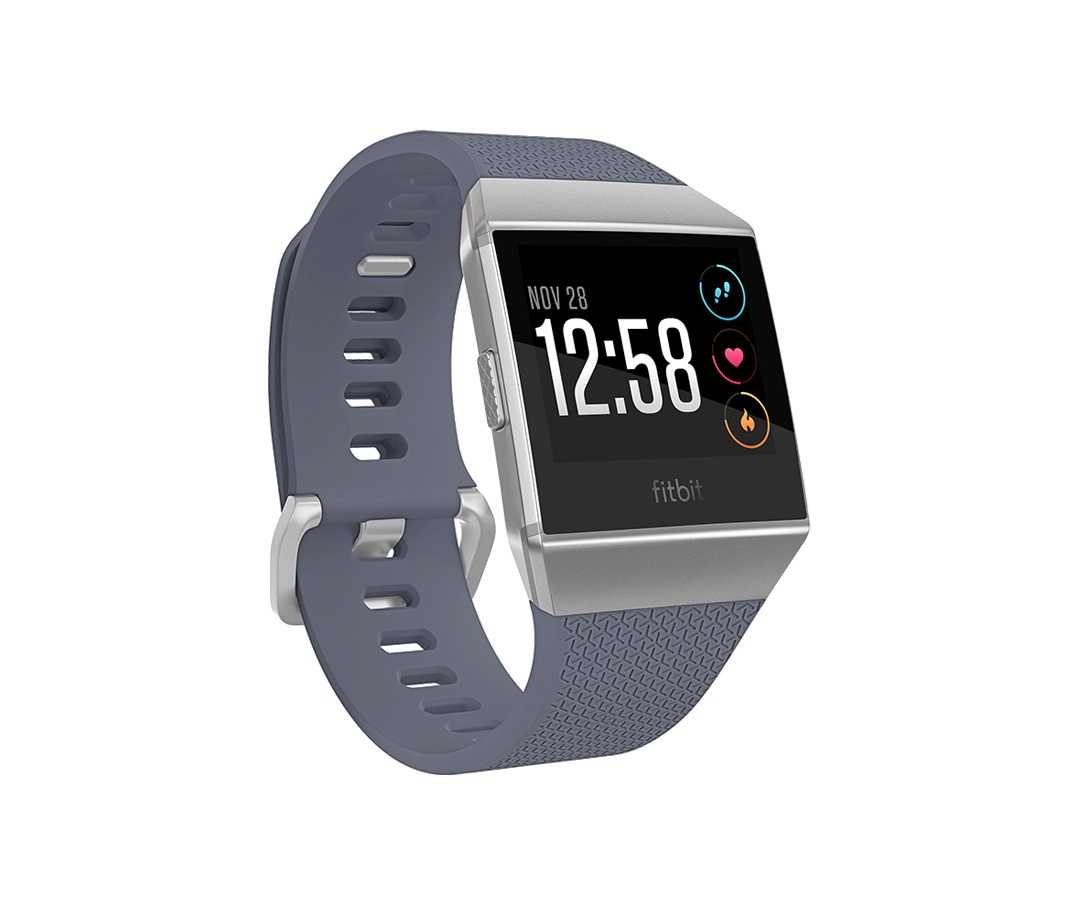 Buy Fitbit Wearable Ionic Blue-Gray White Online | Carrefour UAE