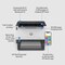 HP LaserJet Tank 1502w Printer, Wireless, Print, White, (2R3E2A)