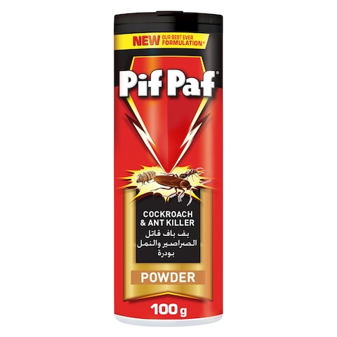 Buy Pif Paf Cockroach And Ant Killer Powder 100g in UAE