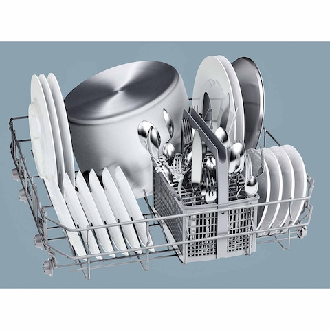 Siemens 5 Programs 12 Place Settings SpeedMatic Stainless Steel Dishwasher SN25D800GC