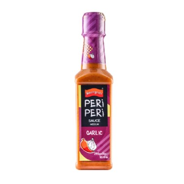 Shangrila Peri Peri Sauce Medium Garlic 300 gr