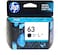 HP 63 Black Original Ink Cartridge (F6U62An)