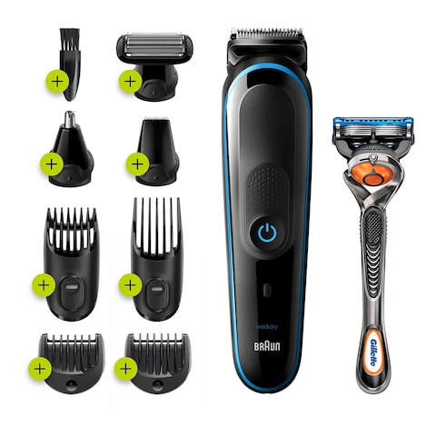 Braun All-In-One Rechargeable Multi Grooming Styling Kit MGK5280 Black