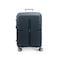 Carlton Voyager Plus Hard Trolley Luggage 4 Wheel 79CM - Black
