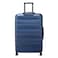 Delsey Air Armour 4 Wheel Trolley Suitcase 78cm Blue