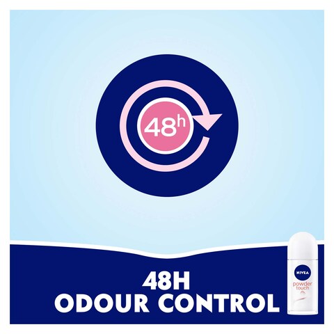Nivea Powder Touch Roll on Deodorant - 50 ml