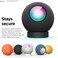 Elago Stand Compatible With Apple Homepod Mini - Proper Eq, Easier To Control With Better Indicator Visibility, Stable Mount, Anti-Slip Silicone Stand - Black