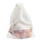 Fruit And Vegetable With Cotton Mesh Reusable Bag White And Green 30x39cm
