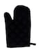 ROYALFORD 2-Piece Oven Mitts Black 16.5x24.5centimeter