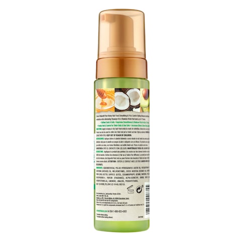 Creme of Nature Pure Honey Avocado Hair Food Smoothing And Frizz Control Styling Mousse 207ml