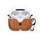 Twelve South - Air Snap Leather Protective Case for AirPods Pro - Cognac