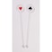 Card Night Drink Stirrers Printed