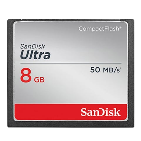 Sandisk Ultra Compact Flash Memory 8GB 50MB/S 