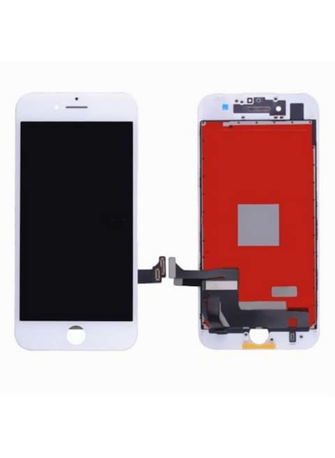 Clever - Replacement LCD Touch Screen For Apple iPhone 8 Plus White