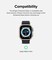 Ringke - Apple Watch Ultra Screen Protectors -  Tempered Glass - 4 Pack