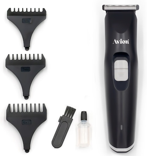 Avion Rechargeable Hair Trimmer, Cordless Hair Trimmer For Close Hair Cutting, Head Shaves, Powerful And Durable Motor, 0.2mm Shortest Cutting Length, 40 Min, AHT113 - 1 Year Warranty