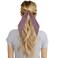 Aiwanto 2Pcs Hair Scrunchies Hair Tie Pony Hair Band for Women's