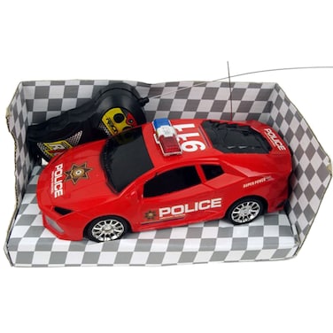 Remote Control Police Car Multicolour Pack of 2