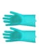 Generic 2-Piece Reusable Waterproof Dishwashing Gloves Blue 15X10X6Centimeter