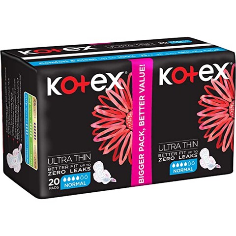 KETOX ULTRA THIN ZERO LEAK NORMAL 20PADS