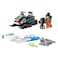 LEGO 60376 City Arctic Explorer Snowmobile Building Toy 5+ Years 70 Pieces