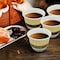 PEARL CERAMIC CAWA CUP, P00005, 4 PCS SET - STYLE 2, 90ML