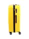 Biggdesign Lightweight Cats Design Carry On Luggage With Spinner Wheel And Lock System Yellow 24-Inch