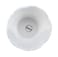 Shallow Porcelain Serving Bowl White 9x4.5cm