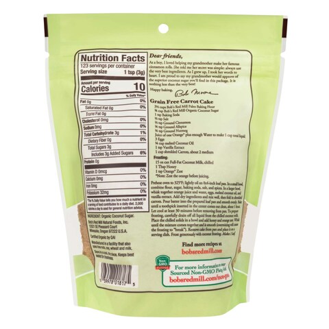 Bob&#39;s Red Mill Organic Coconut Sugar 369g