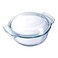 Pyrex Classic Easy Grip Glass Round Casserole 1L