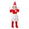 Smiffys Elf on the Shelf Toddler Girls Costume with Hat and Gloves- Small- Red