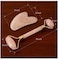 Generic Face 2 In 1 Gua Sha Tools Including Rose Quartz Roller And Jade Face Massager Natural Jade Facial Roller Anti Aging Face Roller Massager Facial Jade Roller