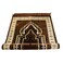 STARGOLD Traditional Turkish Prayer Mat 70x110 cm Large Portable Multicolor Islamic Prayer Rug, Janamaz Sajjadah For Men And Women SG-P004