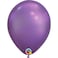 11in Chrome Purple Plain Balloon 25 pcs
