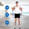 Generic-Resistance Bands Set (11pcs) Exercise Bands with Door Anchor Handles Ankle Strap and Carrying Bag Legs Ankle Straps for  Physical Therapy Home Workouts Gym Travel