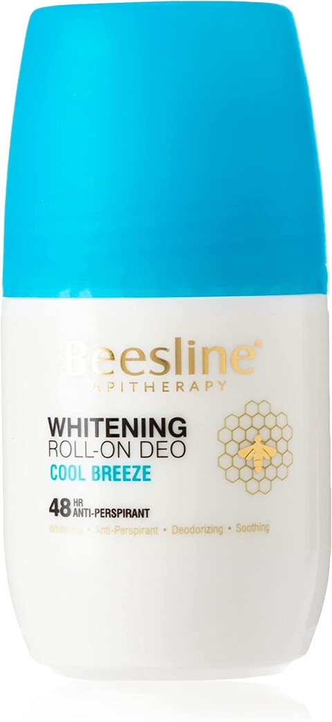 Beesline Whitening Roll-On Deodorant, Cool Breez