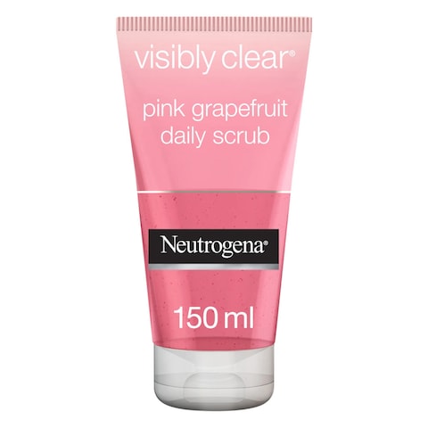 Neutrogena Facial Scrub Visibly Clear Pink Grapefruit 150 ml