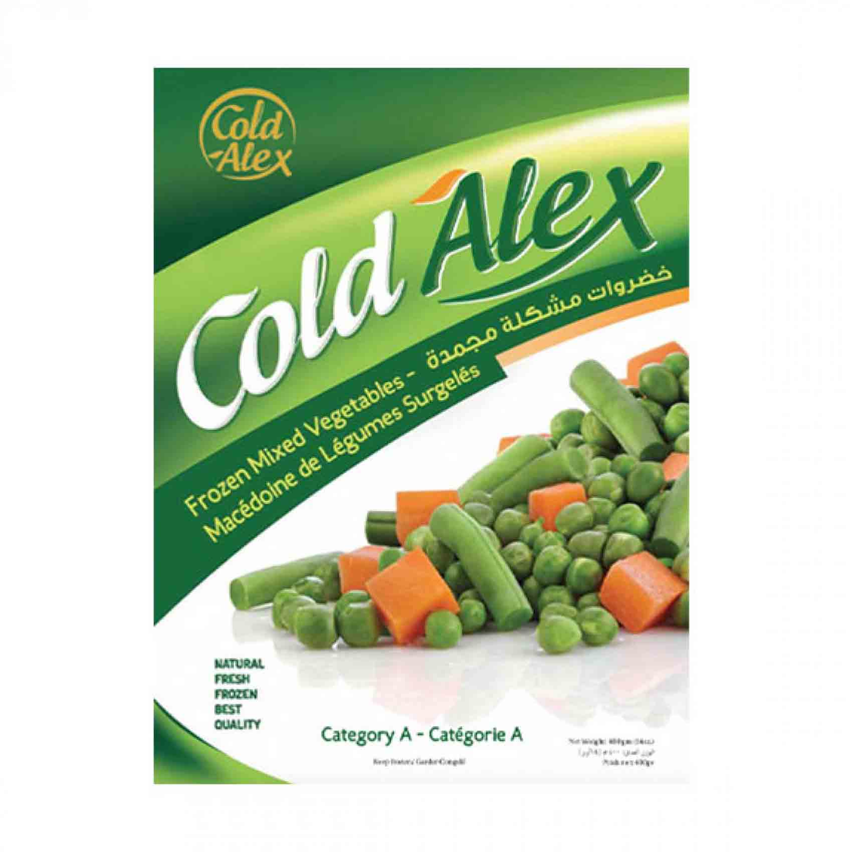 Cold Alex Factory Buy Cold Alex Mixed Vegetable 400g Online | Carrefour KSA