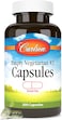 Carlson Empty Vegetarian #2 Capsules, Easy To Separate &amp; Fill, With Screw Cap Bottle, 200 Capsules