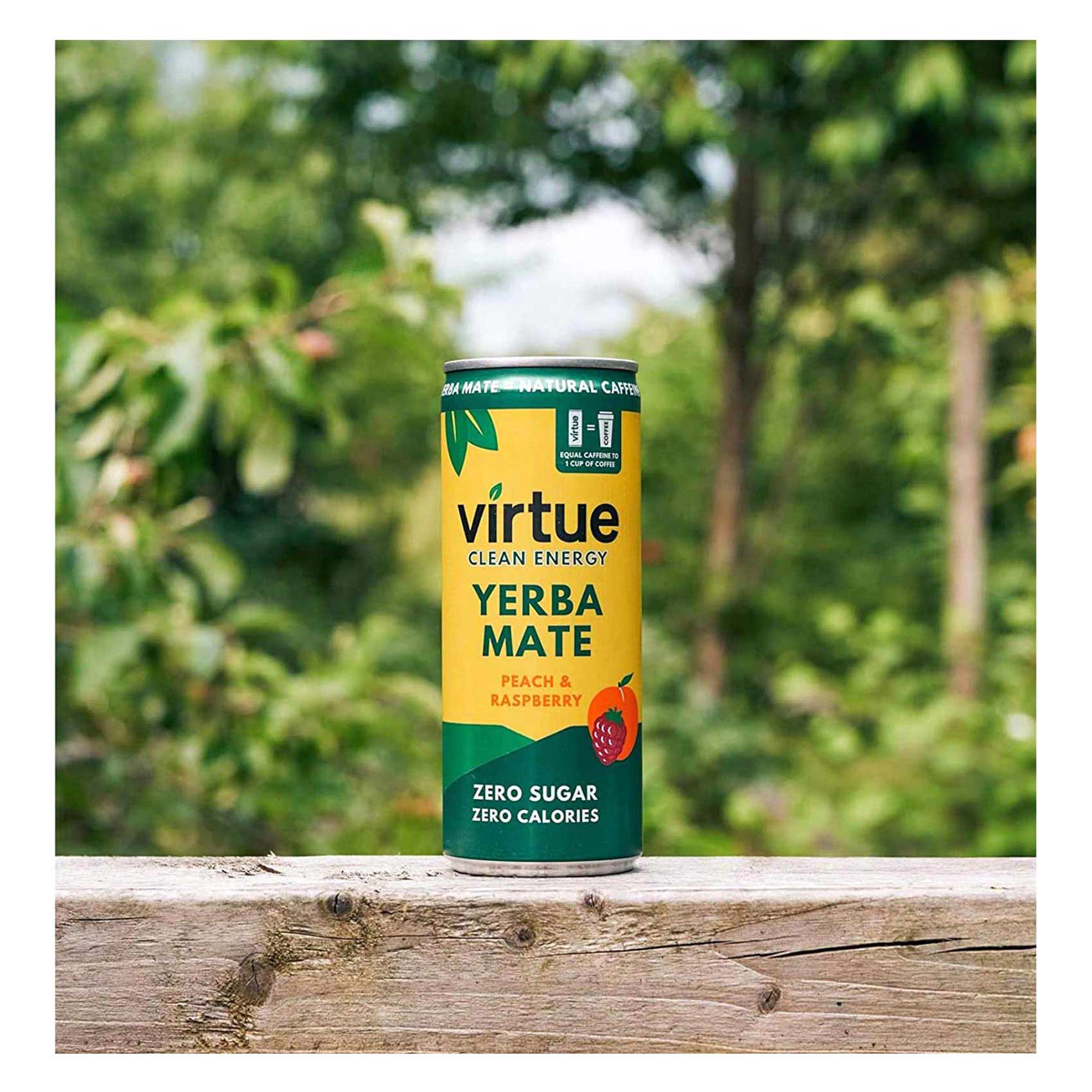 VIRTUE ENERGY DRINK P&amp;RASPBRY 250ML