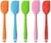 TALITARE Baking Spatulas Silicone Spatulas Non-Stick Flexible Rubber Scrapers Bakeware Tool Essential Cooking Gadget 5 Pieces