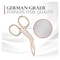 Titania Scissors Tweezers - Gold