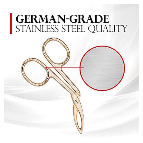 Titania Scissors Tweezers - Gold