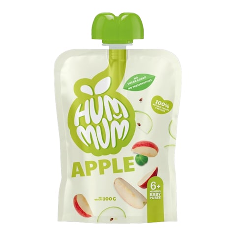 Hum Mum Apple Baby Puree - 100 gm