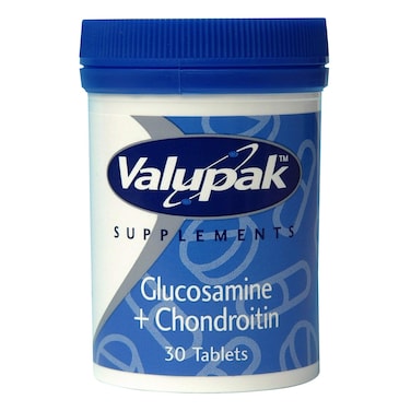 Valupak Supplements Glucosamine And Chondroitin Tablets 30 Pieces
