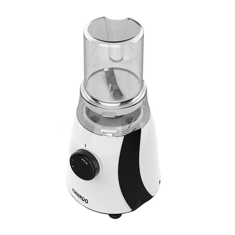 Tornado Electric Blender 600 Watt - 1.5 Liter - 2 Mills - Black - TB-600/2