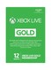Xbox Live Gold Membership Card