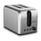Black + Decker Toaster 2 Slices 1050 Watt - Silver - ET244